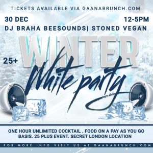 25+ white party 30th Dec